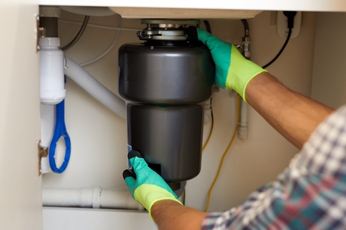 garbage disposal install