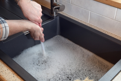 kitchen sink  drain repair
